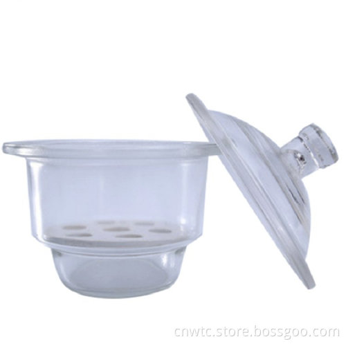 Lab Glass Boro3.3 Desiccators: 210mm Clear or Brown